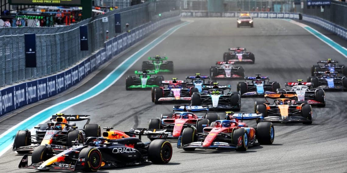 Ben Anderson classifica os pilotos no Grande Prêmio de Fórmula 1 de Miami de 2024.