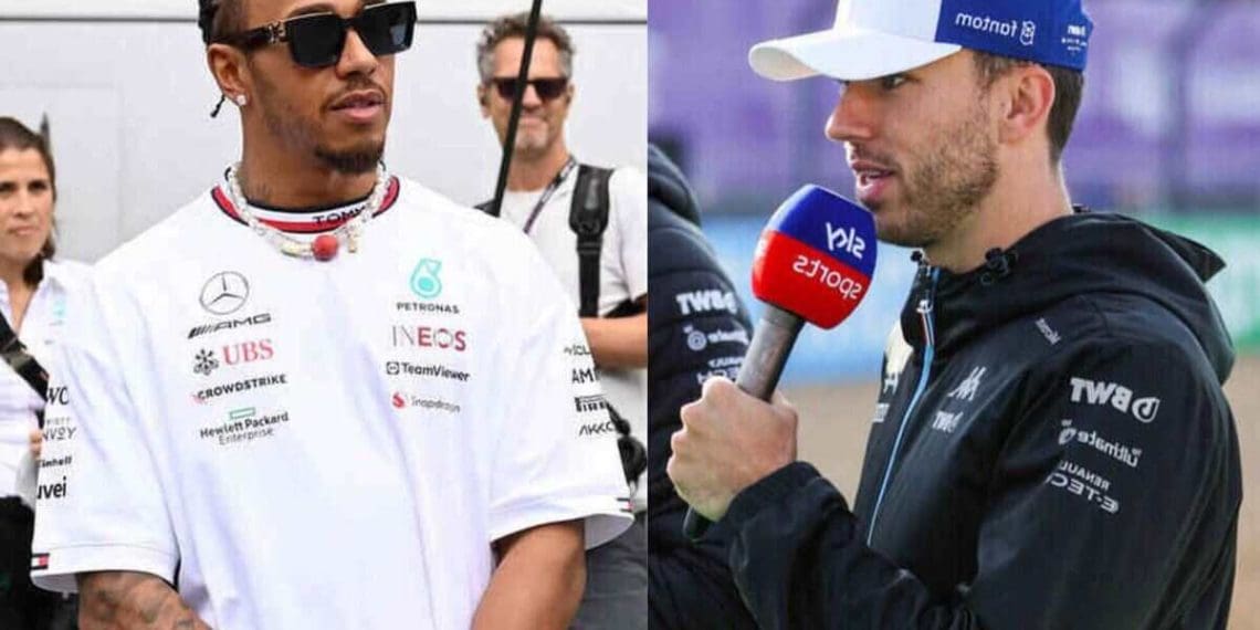 Mercedes presto riceverà un APPROACH da Pierre Gasly, che punta al posto di Lewis Hamilton nel 2025.
