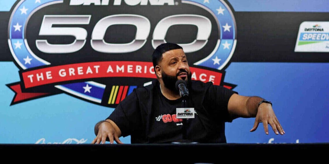 DJ Khaled intéressé à posséder une équipe NASCAR de 80 millions de dollars.