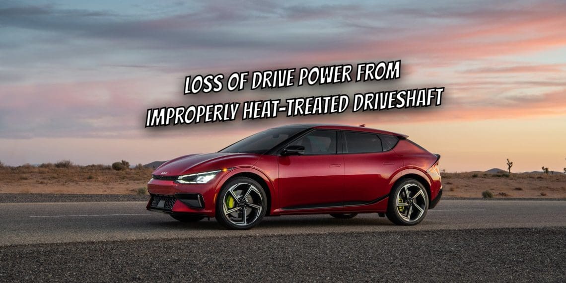 Kia Recalls EV6 and Niro EV for Driveshaft Issue