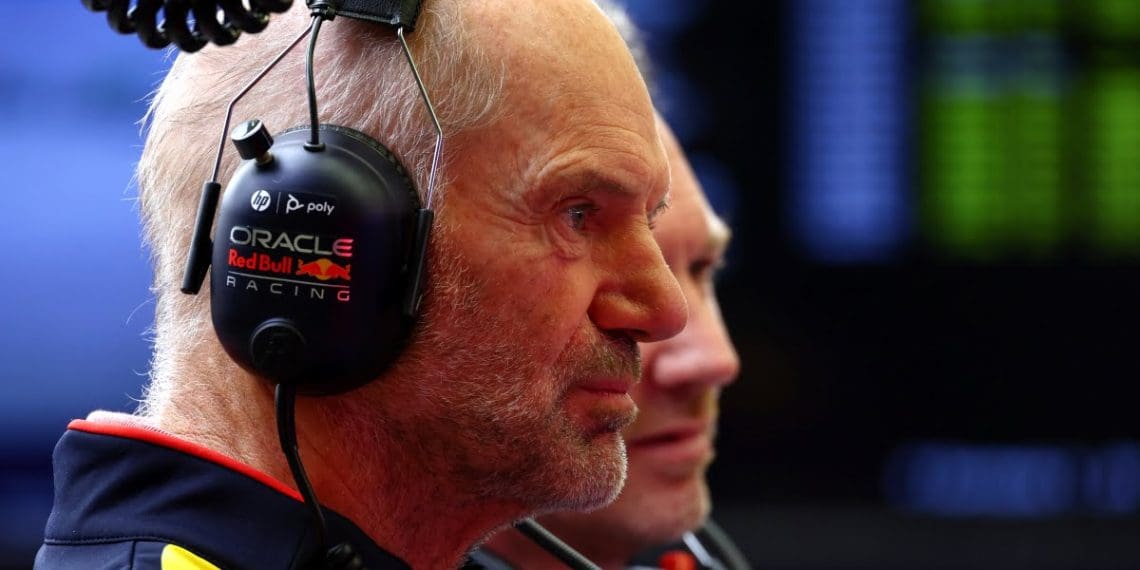 Red Bull desconhece possível mudança de Newey para equipe rival de F1.