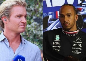 Nico Rosberg acusa Lewis Hamilton de cometer erros inapropriados para um campeão que venceu o título mundial sete vezes.