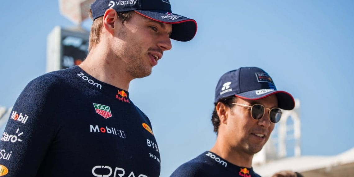 Verstappen reage à decisão da Red Bull de renovar o contrato de Perez na Fórmula 1.