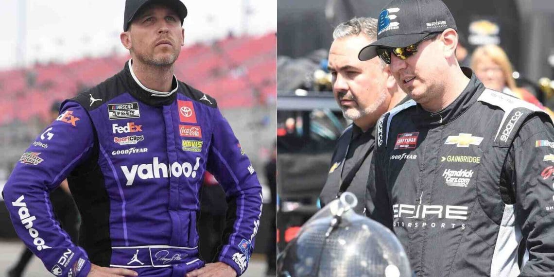 Denny Hamlin atribui temporada decepcionante de Kyle Busch em 2024 à «sorte».