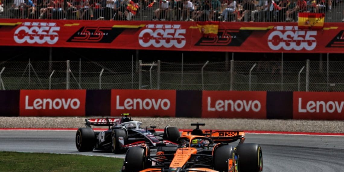 Piastri sugere lutas incomuns durante o Grande Prêmio da Espanha de Fórmula 1.