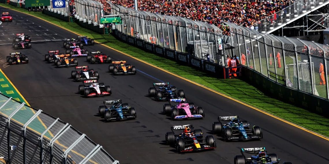 Orgulho Hub popup revelado para o Grande Prêmio da Austrália de Fórmula 1.