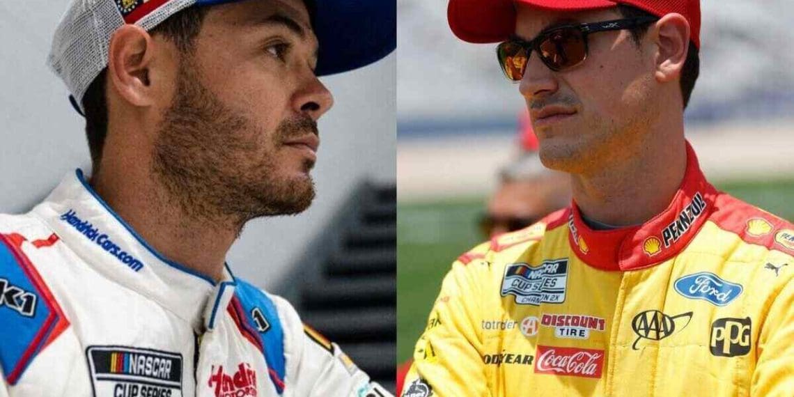 Joey Logano fala sobre críticas em relação ao comentário de „zona cinzenta“ na polêmica da renúncia de Kyle Larson.