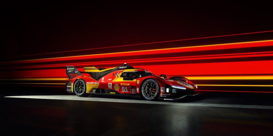 Photo Gallery: Ferrari unveils new look for 499P ahead of 2024 WEC season.