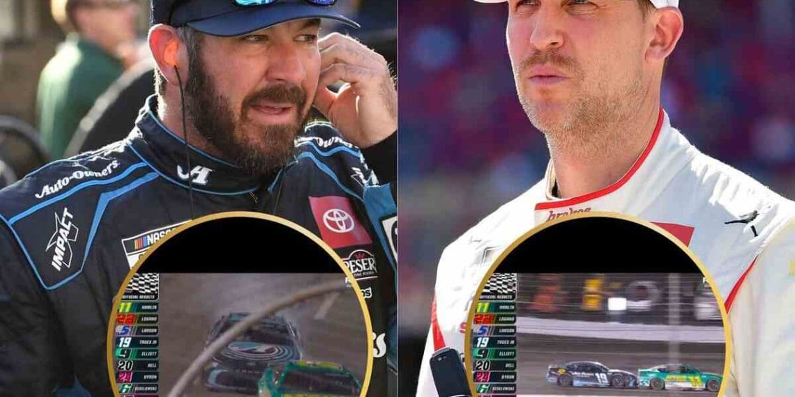 Vídeo: Martin Truex Jr. furioso atinge repetidamente Denny Hamlin na volta da vitória após derrota em Richmond.