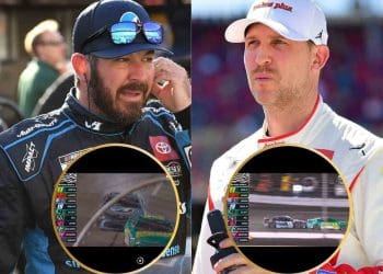 Vídeo: Martin Truex Jr. furioso atinge repetidamente Denny Hamlin na volta da vitória após derrota em Richmond.