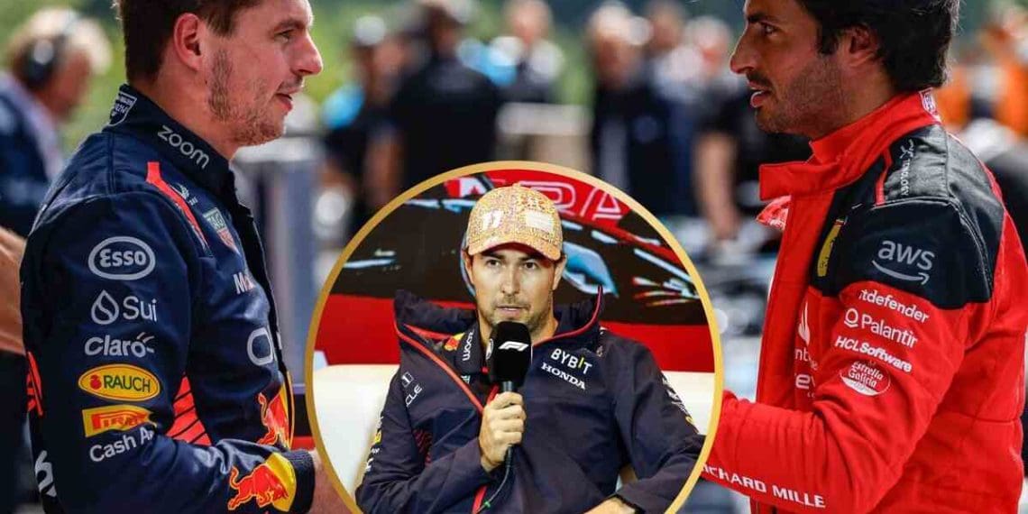 Antigo engenheiro da Fórmula 1 alega que Max Verstappen não está entusiasmado com a chegada de Carlos Sainz à Red Bull para substituir Sergio Perez.