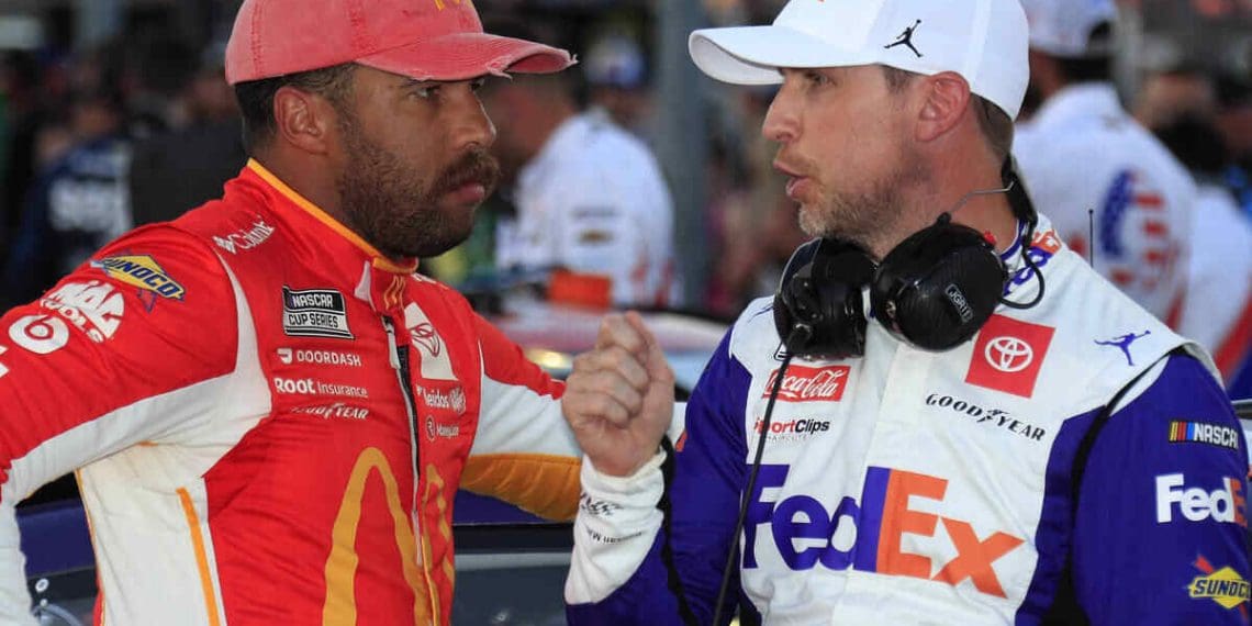 Denny Hamlin classifica Bubba Wallace como um piloto de primeira linha apesar de DNFs consecutivos.