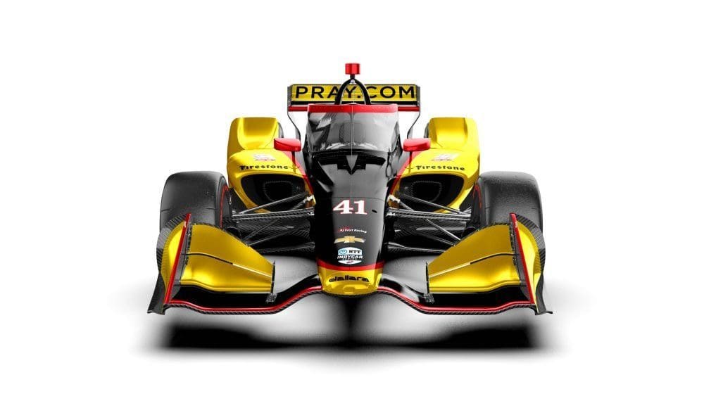 Pray.com sostiene Sting Ray Robb per la campagna IndyCar 2024