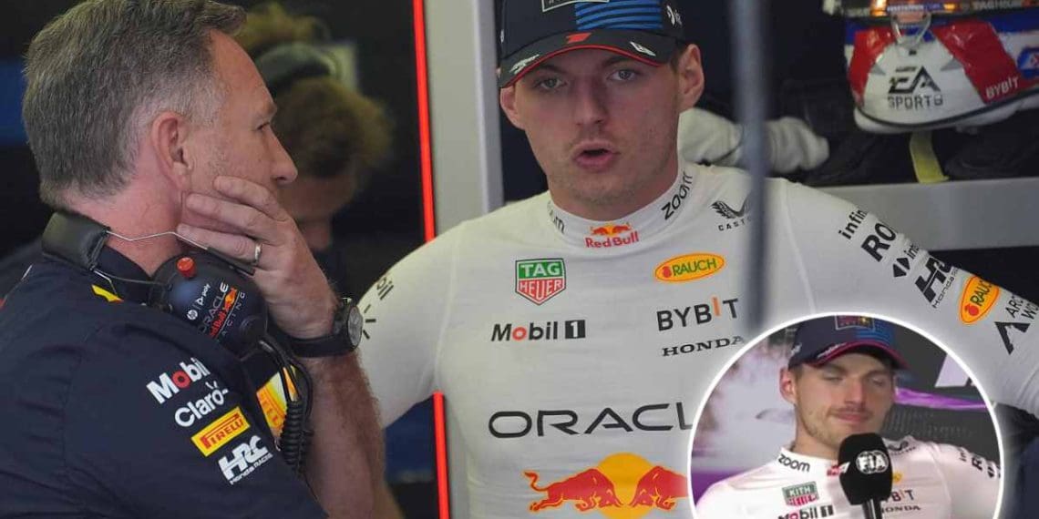 Vídeo: Max Verstappen brinca sobre bater propositalmente em um cone durante teste de colisão do GP de Miami.