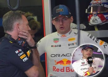 Vídeo: Max Verstappen brinca sobre bater propositalmente em um cone durante teste de colisão do GP de Miami.