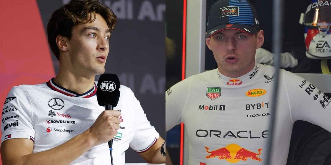 George Russell pronto para desafiar Max Verstappen pelo título de campeão mundial de F1 sem hesitação.