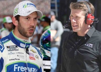 Daniel Suarez expressa esperança de que Carl Edwards retorne à NASCAR ocasionalmente.