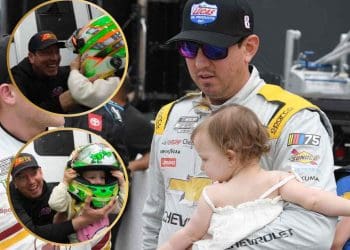 VÍDEO: Kyle Busch compartilha momento emocionante com filha enquanto ela veste uniforme de corrida