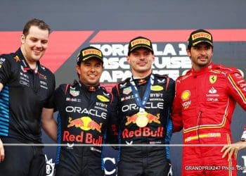 Top Three Conferência de Imprensa no Grande Prêmio do Japão.