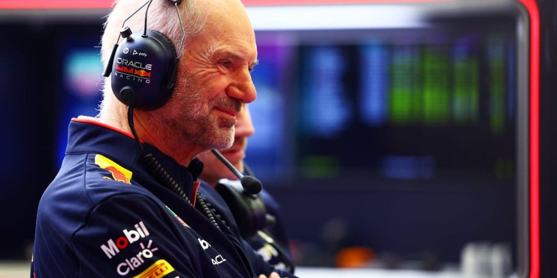 Adrian Newey, o cérebro por trás dos designs da F1 da Red Bull, está deixando a equipe.