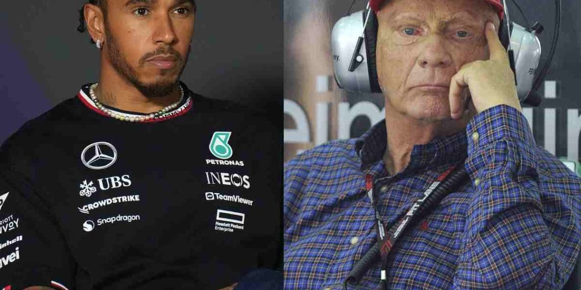 Lewis Hamilton explica como persuadiu Niki Lauda a permitir sua incursão na moda.