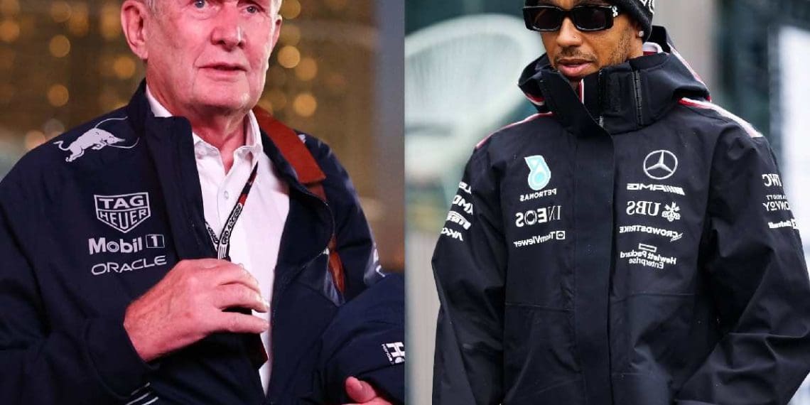 Lewis Hamilton’s surprising transfer to Ferrari is hailed as a significant development in Formula 1 by Helmut Marko.