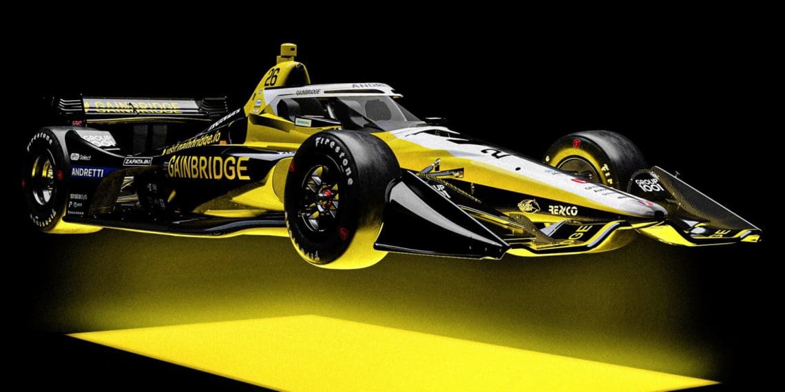 Andretti revela novos designs para os três carros da IndyCar.
