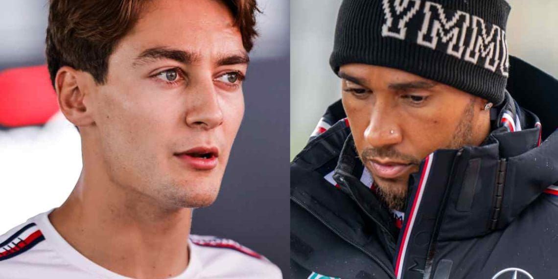 George Russell nega afirmação de Lewis Hamilton sobre uma configuração inferior após sua performance superior no Grande Prêmio do Bahrein.