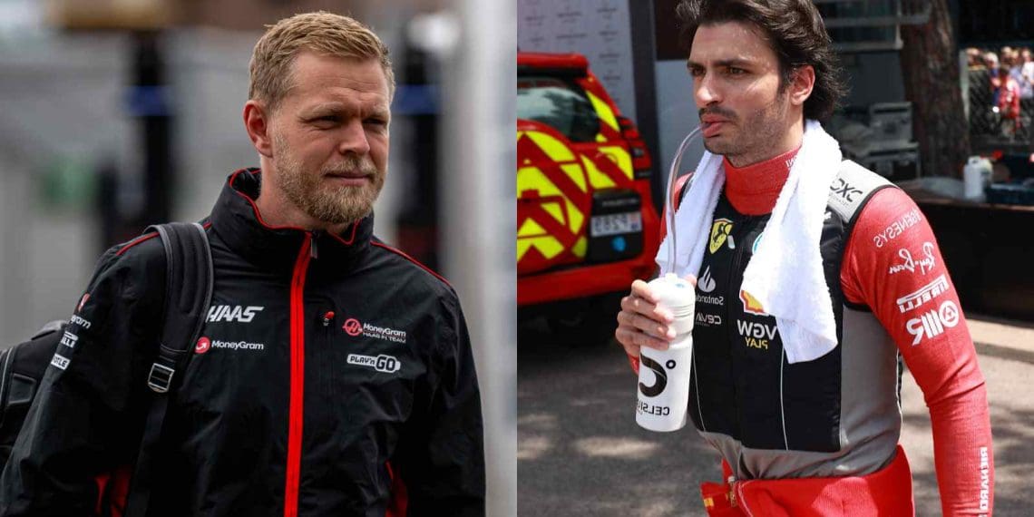 Kevin Magnussen considera Carlos Sainz o principal obstáculo na temporada de 2025 antes do Grande Prêmio da Espanha.