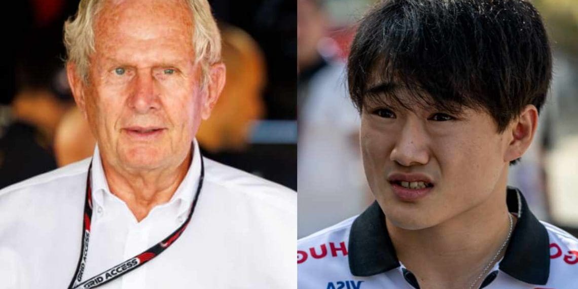 Helmut Marko aplaude Yuki Tsunoda por deixar erros para trás em forte início de temporada 2024.