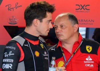 Charles Leclerc opina sobre o futuro plano de Fred Vasseur para a Ferrari.