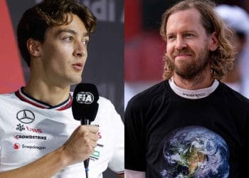 George Russell finalmente fala sobre a possibilidade de Sebastian Vettel fazer um retorno com a Mercedes em 2025.