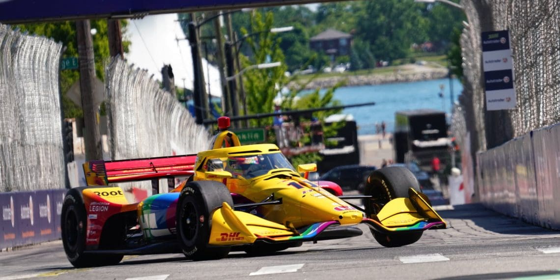 Palou dita ritmo na primeira sessão do GP de Detroit da IndyCar