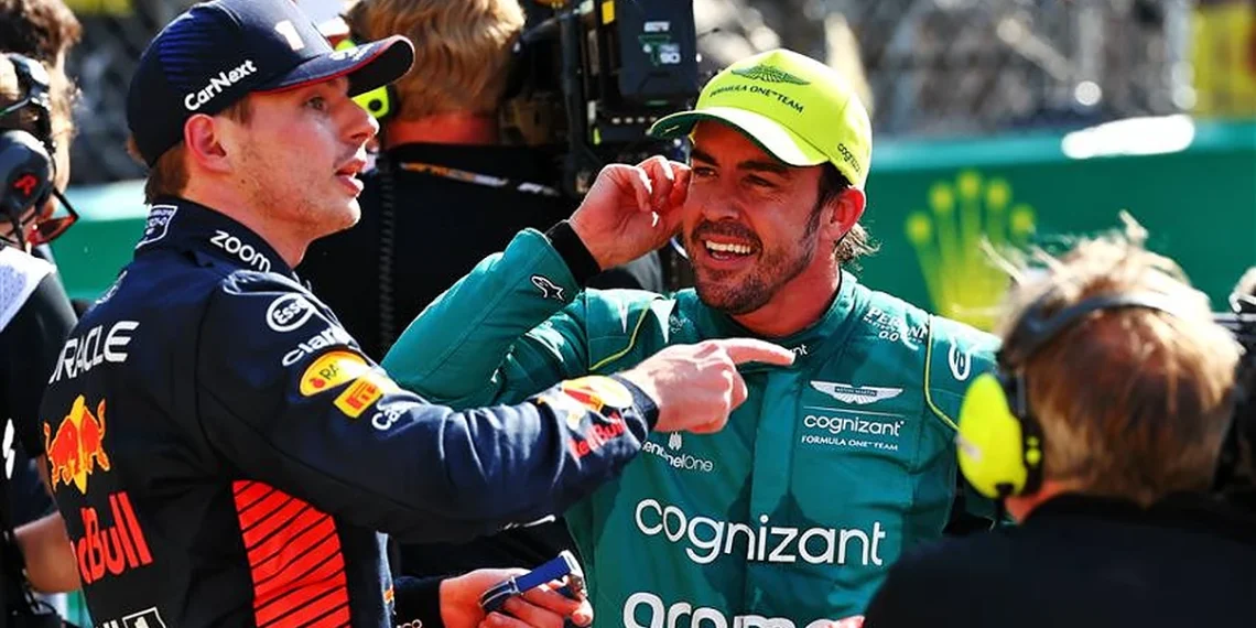 Verstappen chocado com possível chegada de Alonso à Red Bull