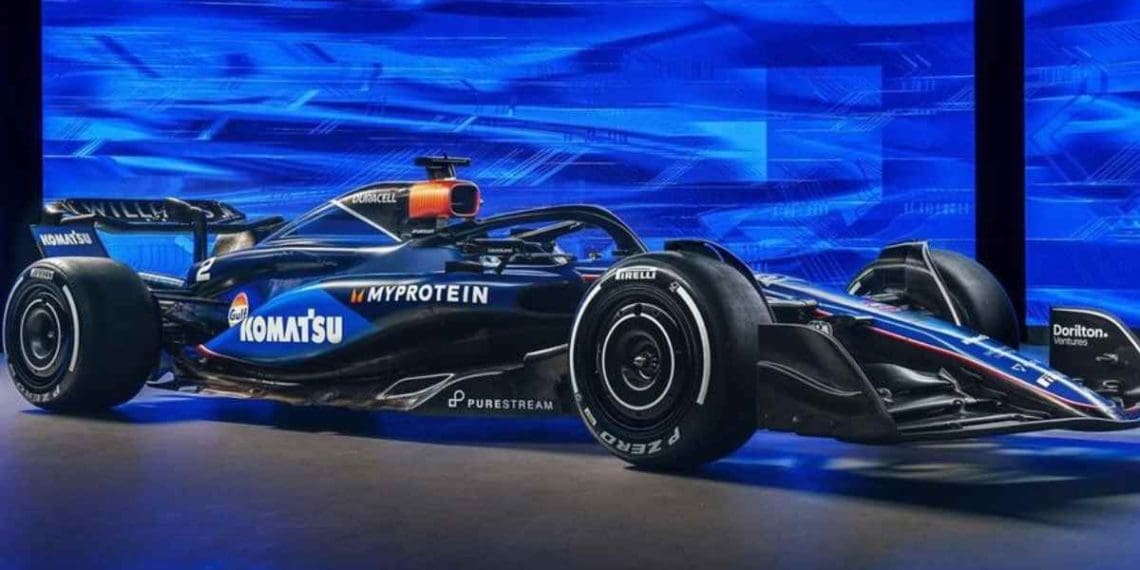 Fans are ecstatic to witness the stunning livery of the Williams FW46 for the upcoming Formula 1 season in 2024.