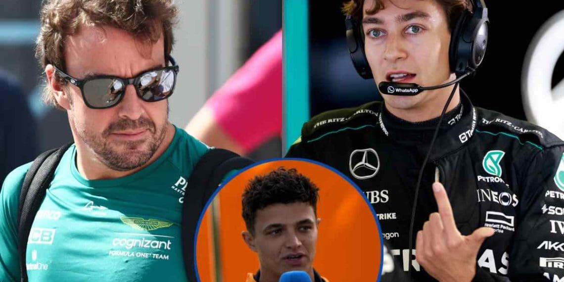 Lando Norris apoia Fernando Alonso em relação ao acidente de George Russell em Melbourne, afirmando que Russell ‘deveria ter antecipado’.