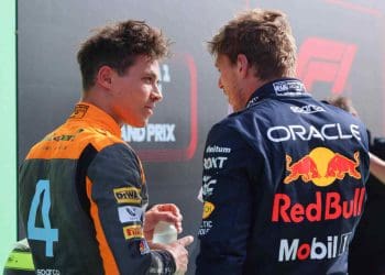 Lando Norris emocionado com pole position na corrida Sprint do GP da China sobre Max Verstappen.