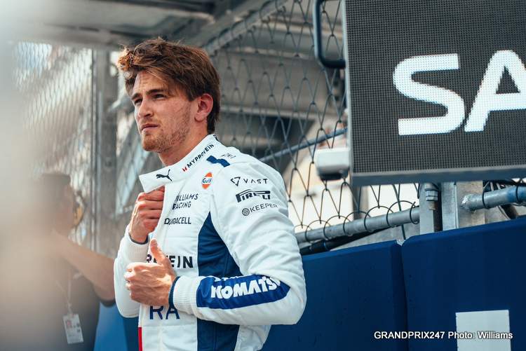 Vowles: Sargeant não será substituído por Antonelli em Imola.