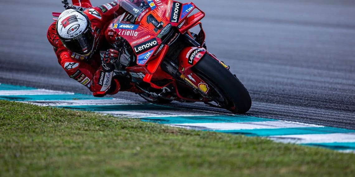 Bagnaia ficará na equipe de MotoGP da Ducati até 2026.