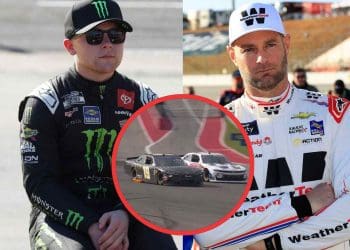 Veja: Shane van Ginsbergen impressiona com ultrapassagem estilo Supercars em Ty Gibbs durante a corrida da Xfinity em COTA
