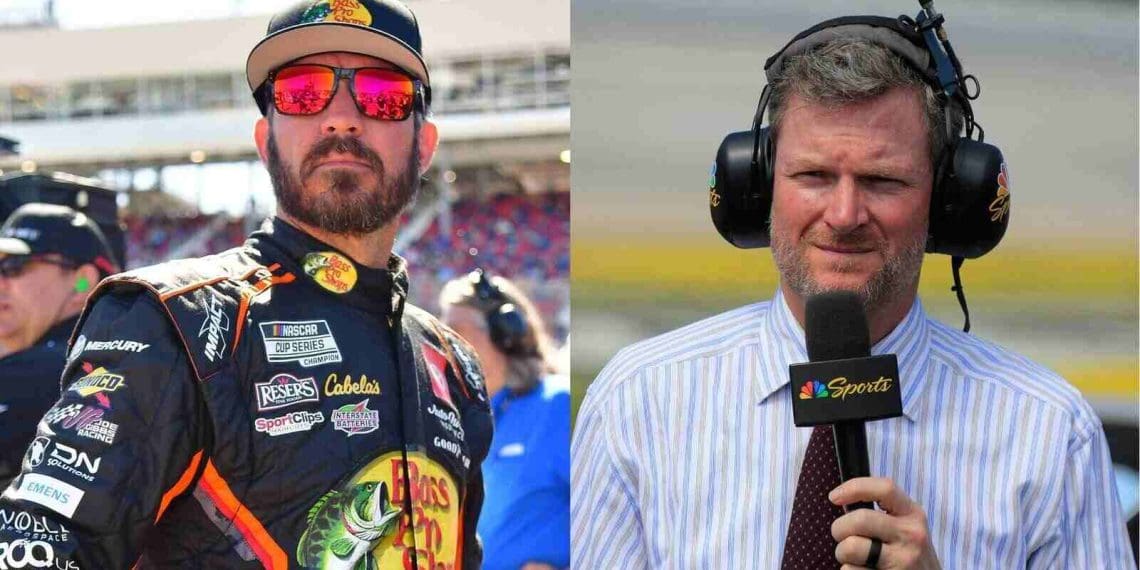 Dale Earnhardt Jr. compartilha mensagem emocionante após Martin Truex Jr. anunciar aposentadoria.