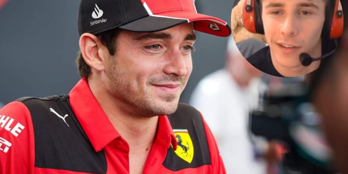 VÍDEO: Irmão de Charles Leclerc tem uma divertida confusão ao tentar dizer $400 milhões em jogo de vídeo.