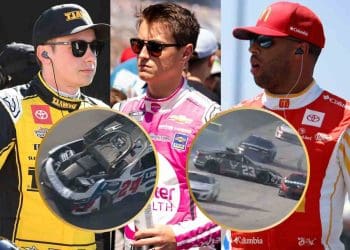 Vídeo: Zane Smith provoca grande acidente com Bubba Wallace, William Byron e Christopher Bell no ano de estreia, fãs respondem.