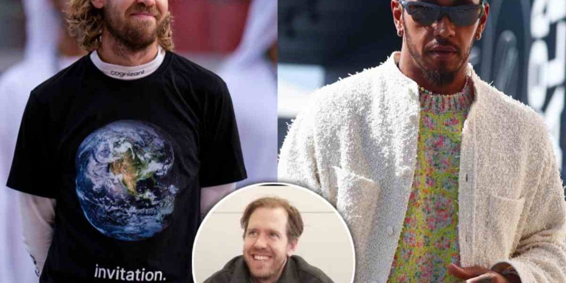 Vídeo: Sebastian Vettel descreve seu maior rival Lewis Hamilton em apenas uma palavra.