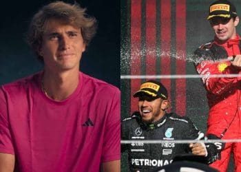 Alexander Zverev has the backing of Charles Leclerc as he playfully aims to “substitute Lewis Hamilton” for Mercedes in 2024.