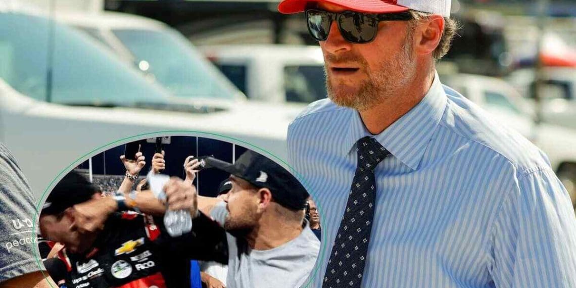 Dale Earnhardt Jr. brinca sobre mudanças na NASCAR após altercação de Ricky Stenhouse Jr. com Kyle Busch em North Wilkesboro.