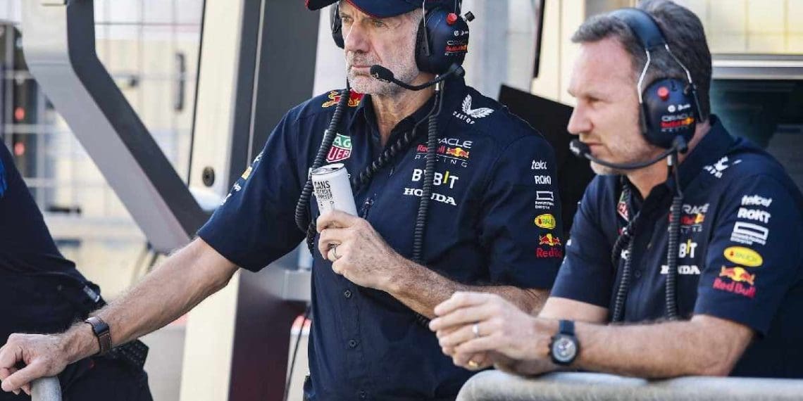 Christian Horner toma medidas para proteger associado chave de Adrian Newey em meio a especulações de saída da Red Bull.