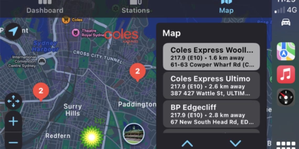 NEW CARPLAY APP GIVES DRIVERS CRUCIAL INFO