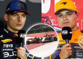 Max Verstappen promete vencer Lando Norris e alerta sobre batalha difícil após colisão no GP da Áustria.