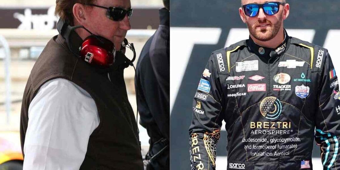 Richard Childress cala Austin Dillon após explosão por táticas questionáveis no rádio.